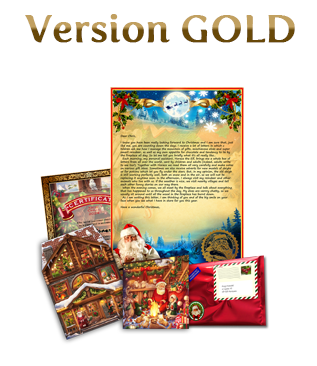Contenu de la lettre gold
