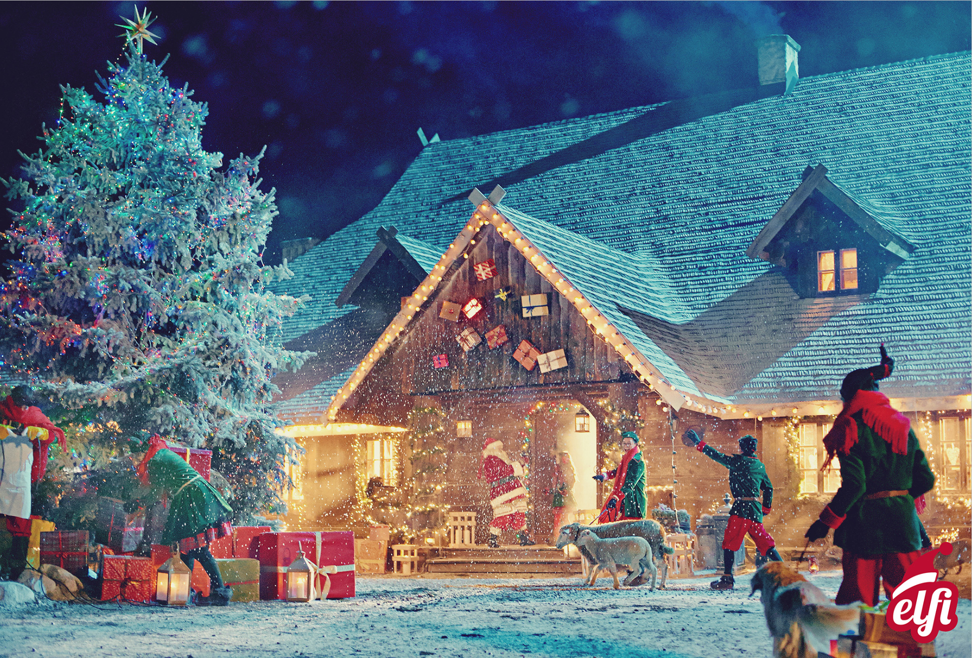 Accueil du Père Noël 2020 - Elfisanta.fr